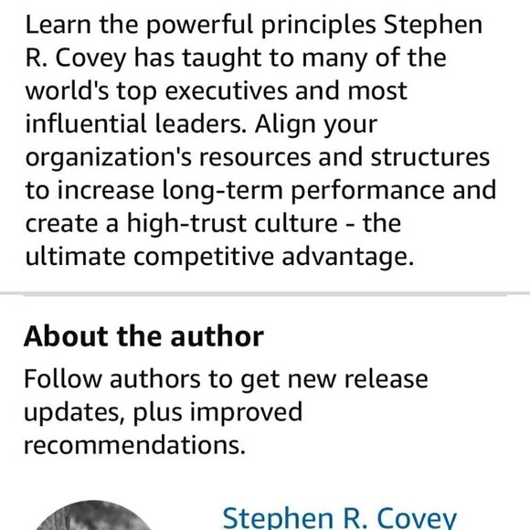 Principle-Centered Leadership by Stephen R. Covey Book - Picture 4 of 12